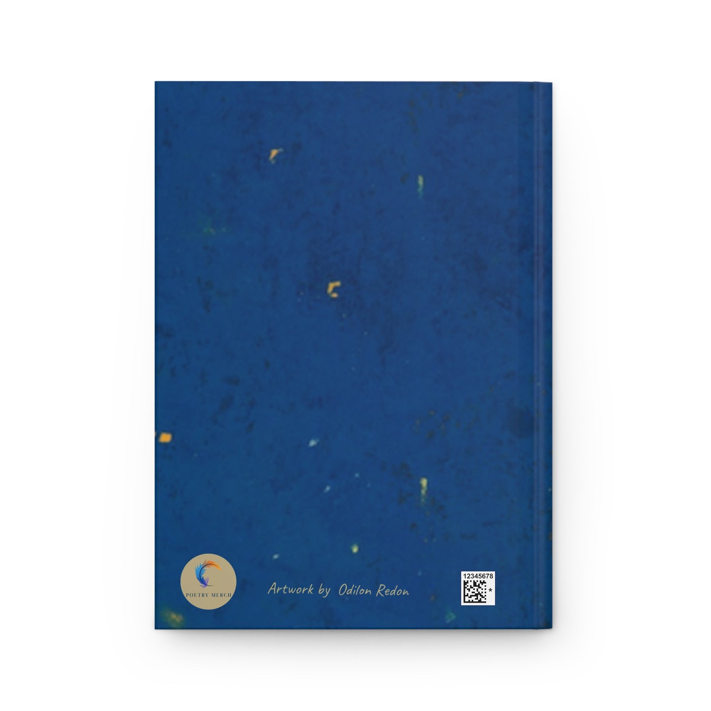 Lined Journal with Odilon Redon Cover Art & Carrie Williams Clifford Quote - "My goal out-distances the utmost star"